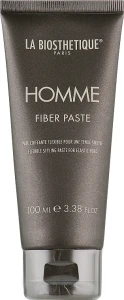 La Biosthetique Паста-тянучка для волос с атласным блеском Homme Fiber Paste