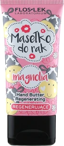 Floslek Зволожувальна олія для рук "Магнолія" Regenerating Hand Butter Mangolia