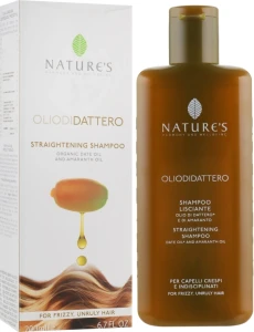 Nature's Шампунь для выпрямления волос Oliodidattero Straightening Shampoo