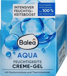 Balea Крем-гель денний інтенсивно зволожуючий Aqua Moisture Cream Gel