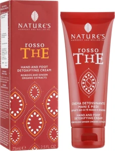 Nature's Крем для рук і ніг The Rosso Detoxifying Hand And Foot Cream