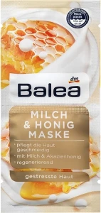 Balea Маска для лица «Молоко и мед» Milk And Honey Face Mask