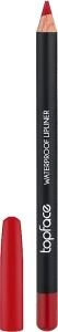 TopFace Waterproof Lipliner Водостойкий карандаш для губ