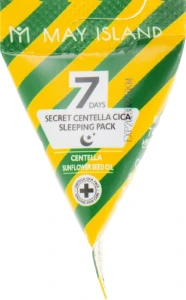 May Island Успокаивающая ночная маска с центеллой Seven Days Secret Centella Cica Sleeping Pack