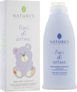 Nature's Шампунь детский Fiori Cotone Baby Bath Shampoo