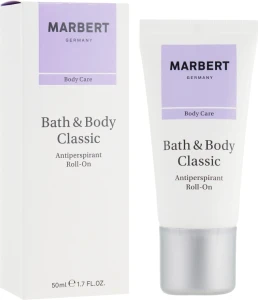 Marbert Шариковый дезодорант Bath & Body Classic Antiperspirant Roll-On