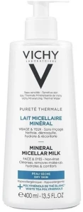 Vichy Міцелярне молочко для сухої шкіри обличчя й очей Purete Thermale Mineral Micellar Milk For Dry Skin