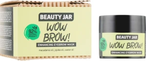 Beauty Jar Маска для росту брів Wow Brow! Enhancing Eyebrow Mask