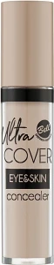 Bell Ultra Cover Eye & Skin Liquid Concealer Консилер для очей і обличчя