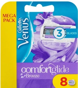 Gillette Змінні касети для гоління, 8 шт. Venus Breeze
