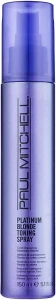 Paul Mitchell Кондиціонер-спрей для світлого, сивого і освітленого волосся Platinum Blonde Toning Spray