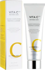 Missha Очищувальна піна для вмивання Vita C Plus Clear Complexion Foaming Cleanser