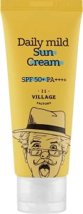 Village 11 Factory Солнцезащитный крем Daily Mild Sun Cream SPF 50+ PA++++