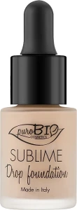 PuroBio Cosmetics Sublime Drop Foundation Рідка тональна основа, 19g