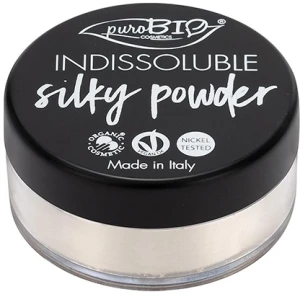 PuroBio Cosmetics Indissoluble Silky Powder Шелковая пудра для лица
