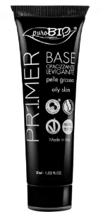 PuroBio Cosmetics Base Primer For Oil Skin Праймер для жирної шкіри обличчя