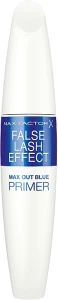 Max Factor False Lash Effect Max Out Primer Праймер для ресниц с пигментом синего цвета