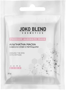 Альгінатна маска для шкіри навколо очей, з пептидами - Joko Blend Premium Alginate Mask, 20 г