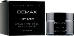 Demax Зволожуючий ліфтинг крем Peptide Concept SPF 25