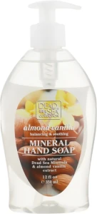 Dead Sea Collection Жидкое мыло с минералами Мертвого моря, маслом миндаля и ванили Almond Vanila&Dead Sea Minerals Hand Soap