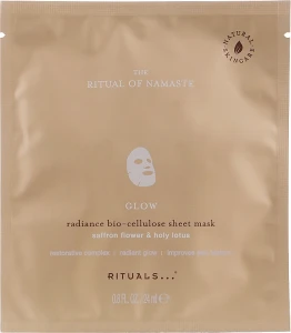 Rituals Антивозрастная тканевая маска The Ritual of Namaste Glow Radiance Sheet Mask