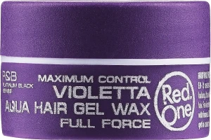 RedOne ВІск для волосся на водній основі Aqua Hair Gel Wax Full Force Violetta