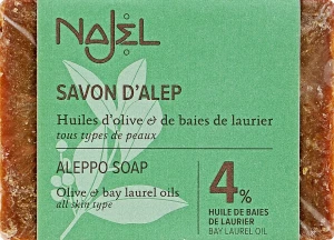 Najel Мило 4% Aleppo Soap