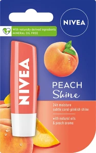 Nivea Бальзам для губ "Персиковий блиск" Lip Care Peach Shine Lip Balm