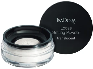 IsaDora Loose Setting Powder Translucent Прозора розсипчаста пудра для обличчя