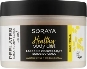 Soraya Ніжно відлущувальний скраб для тіла з екстрактом вівса і сафлоровою олією Healthy Body Diet