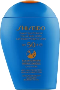 Shiseido Сонцезахисний лосьйон для обличчя і тіла Expert Sun Protection Face and Body Lotion SPF50