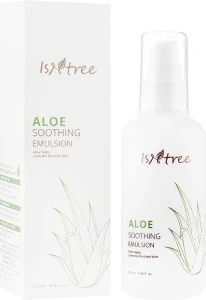IsNtree Успокаивающий лосьон с экстрактом алоэ Aloe Soothing Emulsion