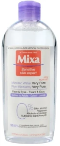 Mixa Міцелярна вода для чутливої шкіри Sensitive Skin Expert Micellar Water Very Pure