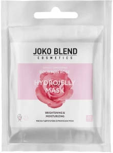 Маска гидрогелевая для лица - Joko Blend Bourbon Rose Hydrojelly Mask, 20 г
