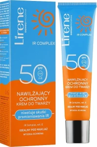 Lirene Захисний зволожувальний крем для обличчя Protective Moisturizing Face Cream SPF50