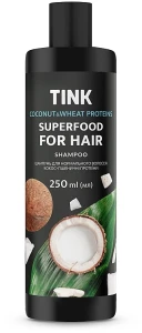 Tink Шампунь для нормального волосся "Кокос і пшеничні протеїни" SuperFood For Hair Coconut & Wheat Proteins Shampoo
