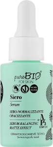 PuroBio Cosmetics Сыворотка для жирной кожи лица Serum-Balancing Matte Effect