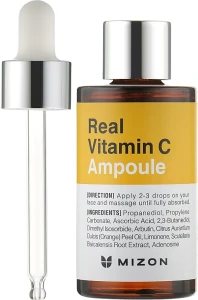 Mizon Сироватка для обличчя, з вітаміном С Real Vitamin C Ampoule