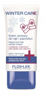 Floslek Захисний зимовий крем для рук і нігтів Winter Care Hand & Nail Winter Cream