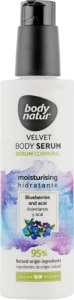 Body Natur Оксамитова сироватка для тіла з лохиною і асаї Blueberries and Acai Velvet Body Serum