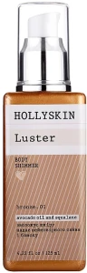 Hollyskin Шимер для тіла "Bronze. 01" Luster Body Shimmer Bronze. 01
