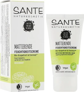 Sante Биокрем матирующий для лица "Грейпфрут" Mattifying Moisture Cream
