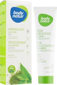 Body Natur Крем для депиляции, увлажняющий, для тела для нормальной и сухой кожи Hair Removal Cream Normal-Dry Skin