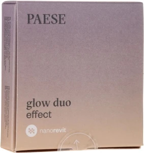 Paese Nanorevit Glow Duo Effect Powder And Blush Пудра и румяна для лица