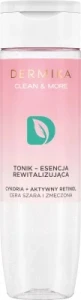 Dermika Тонік-есенція для сірої і стомленої шкіри Clean & More