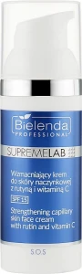 Bielenda Professional Зміцнювальний крем для шкіри, з рутином і вітаміном С, SPF15 SupremeLab S.O.S