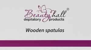 Beautyhall Шпатель деревянный для депиляции Wooden Spatulas