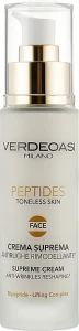 Verdeoasi Моделювальний преміум крем проти зморщок Peptides Supreme Cream Anti-Wrinkles Reshaping