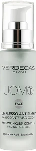 Verdeoasi Комплекс против морщин с укрепляющим эффектом для лица и глаз Uomo Anti-Wrinkles Complex Firming Face-Eyes
