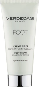 Verdeoasi Расслабляющий и освежающий крем для ног Foot Cream Relaxing Refreshing
